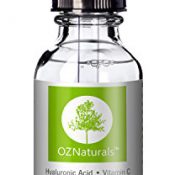 OZ NATURALS-DAS BESTE Hyaluron Säure Serum für die Haut in klinischer Stärke Anti-Aging Serum. Bestes Anti-Falten-Serum mit Vitamin C + Vitamin E - Ein FACELIFT aus der Flasche, wirkt um Ihre Haut mit Feuchtigkeit zu füllen, für das jugendliche strahlende Aussehen. - 1